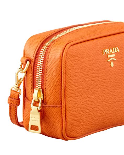 prada purse orange